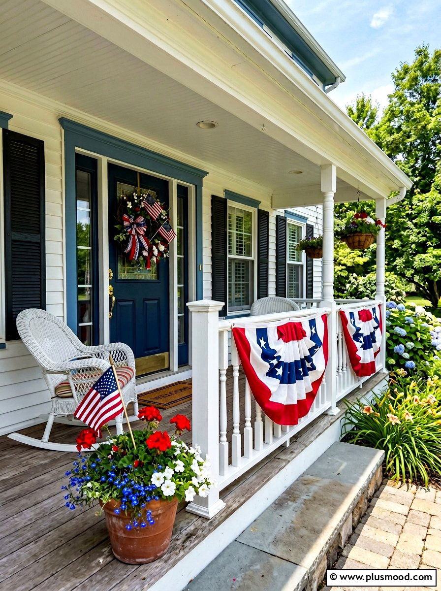 25 Summer Porch Rail Decor Ideas for a Cheerful Entry