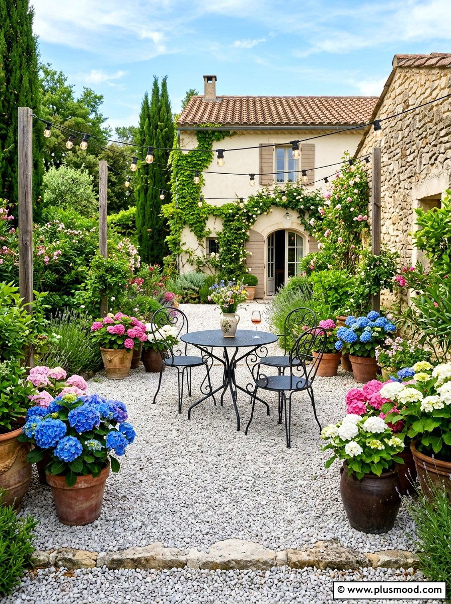 Pea Gravel Patio - 25 summer backyard landscaping ideas