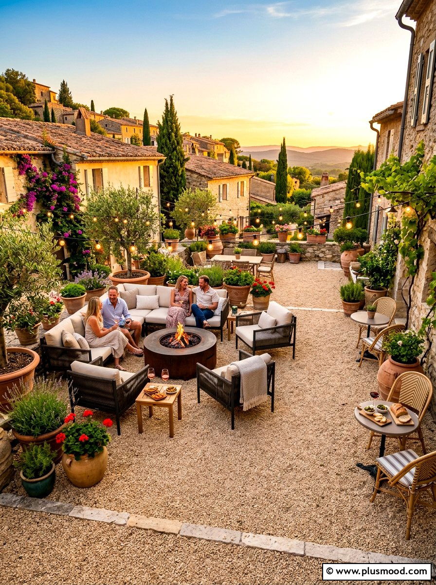 Pea Gravel Patio - 25 summer rock landscaping ideas