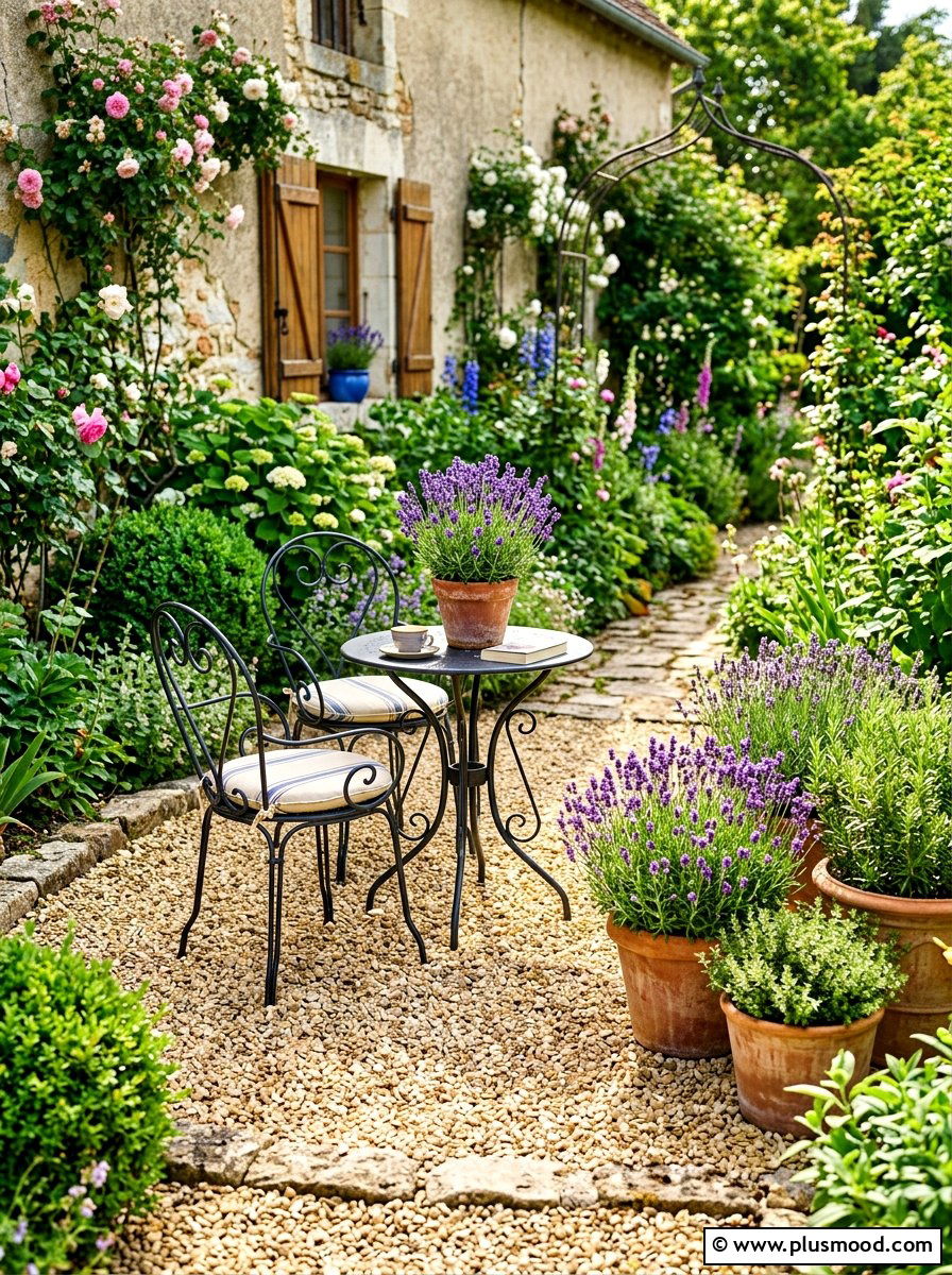 Pea Gravel Patio - 25 popular summer backyard ideas