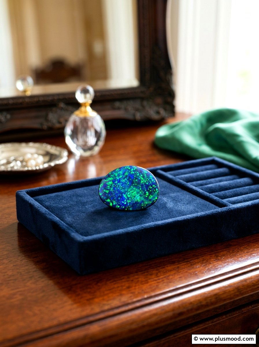 Peacock Dot Rock - 25 painted rock ideas with dot painting