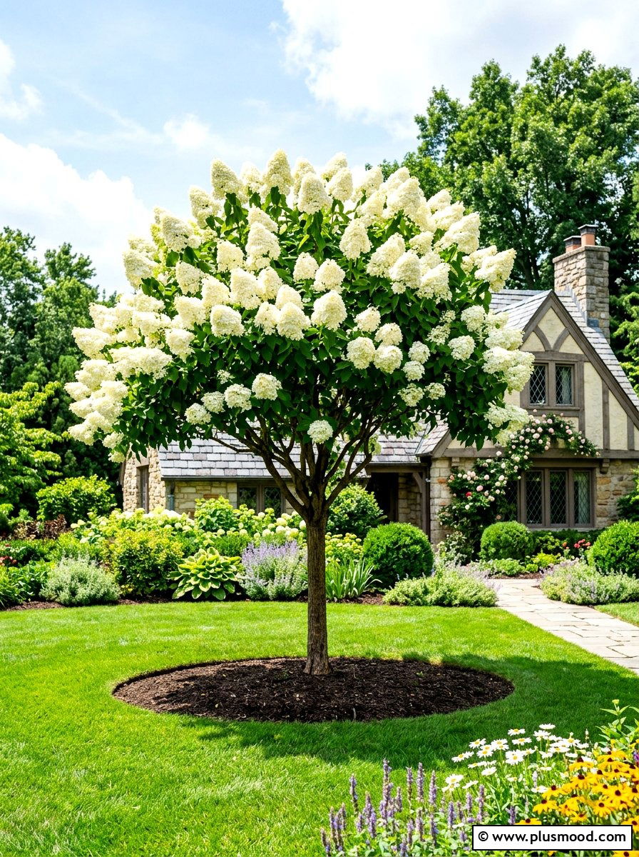 Pee Gee Hydrangea Tree - 25 summer hydrangea garden ideas