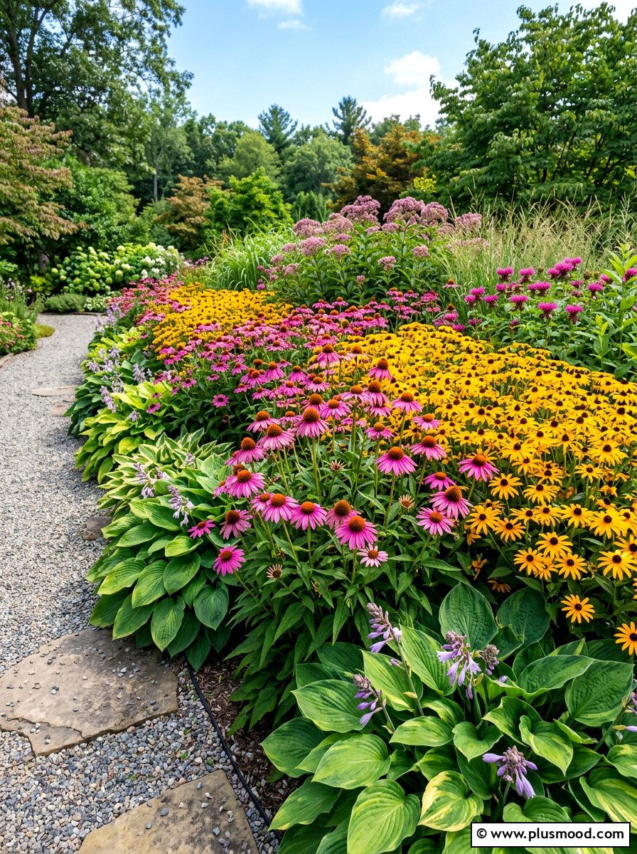 Perennial Flower Bed - 25 summer cottage landscaping ideas