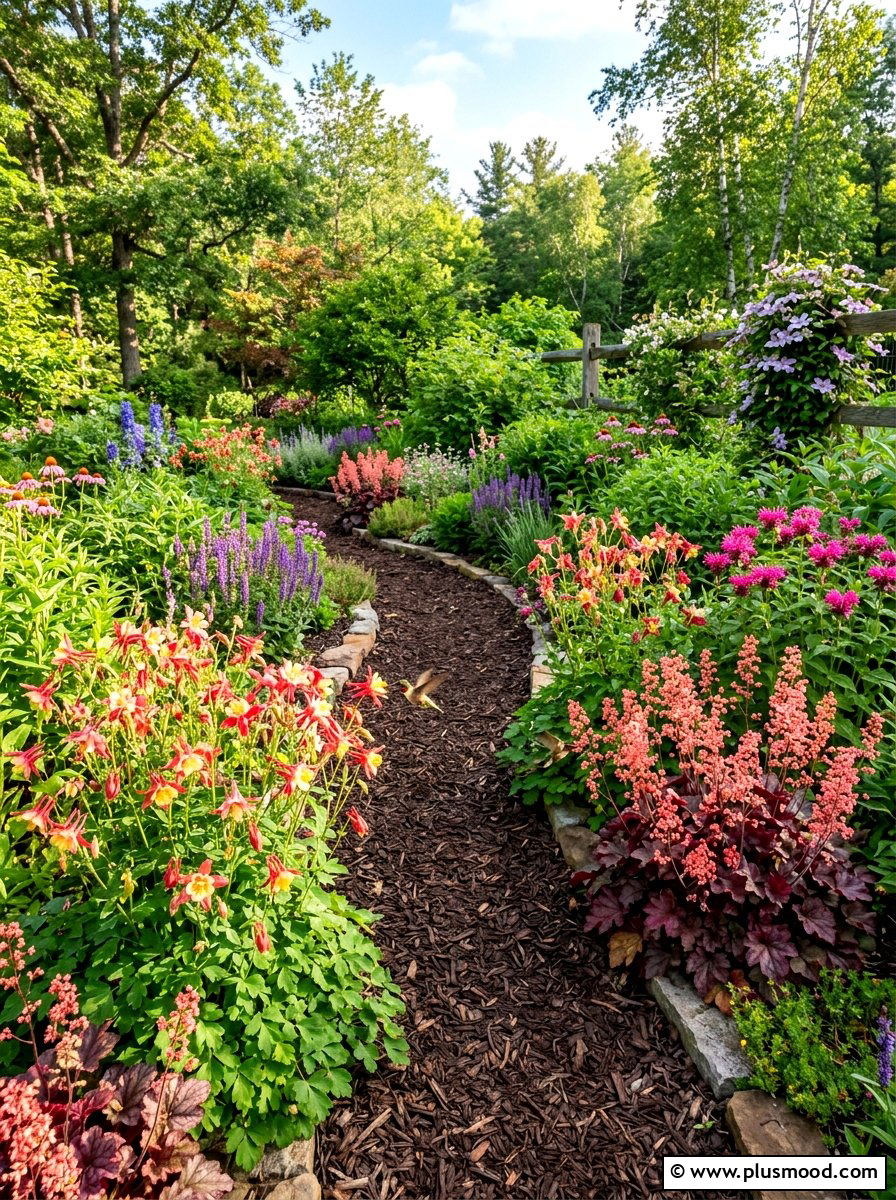 Perennial hummingbird garden - 25 summer hummingbird garden ideas
