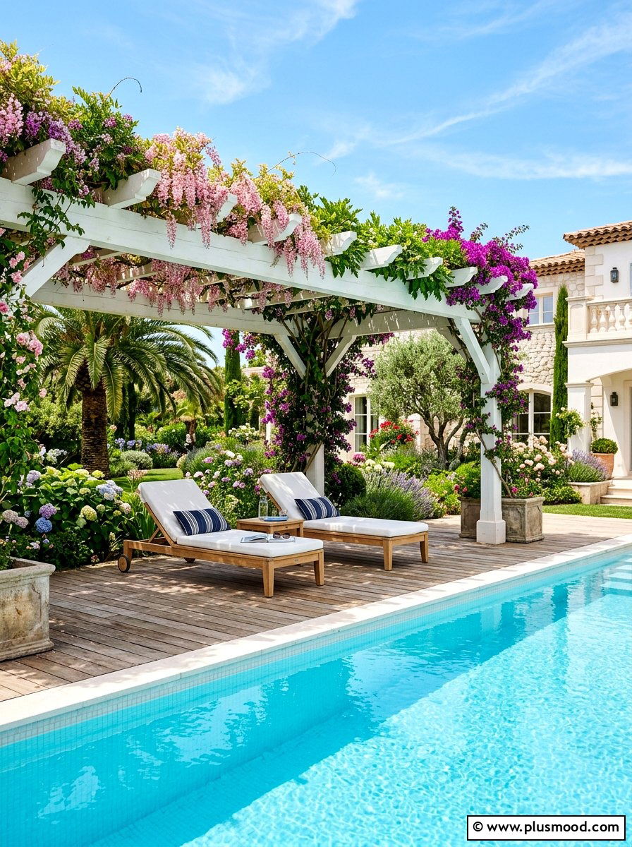 Pergola Pool Deck - 25 summer pool deck ideas