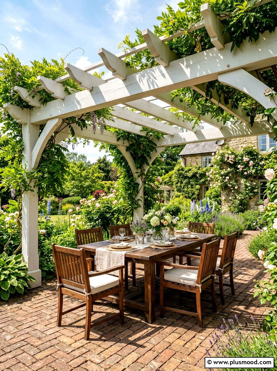 Pergola Structure - 25 summer patio refresh ideas