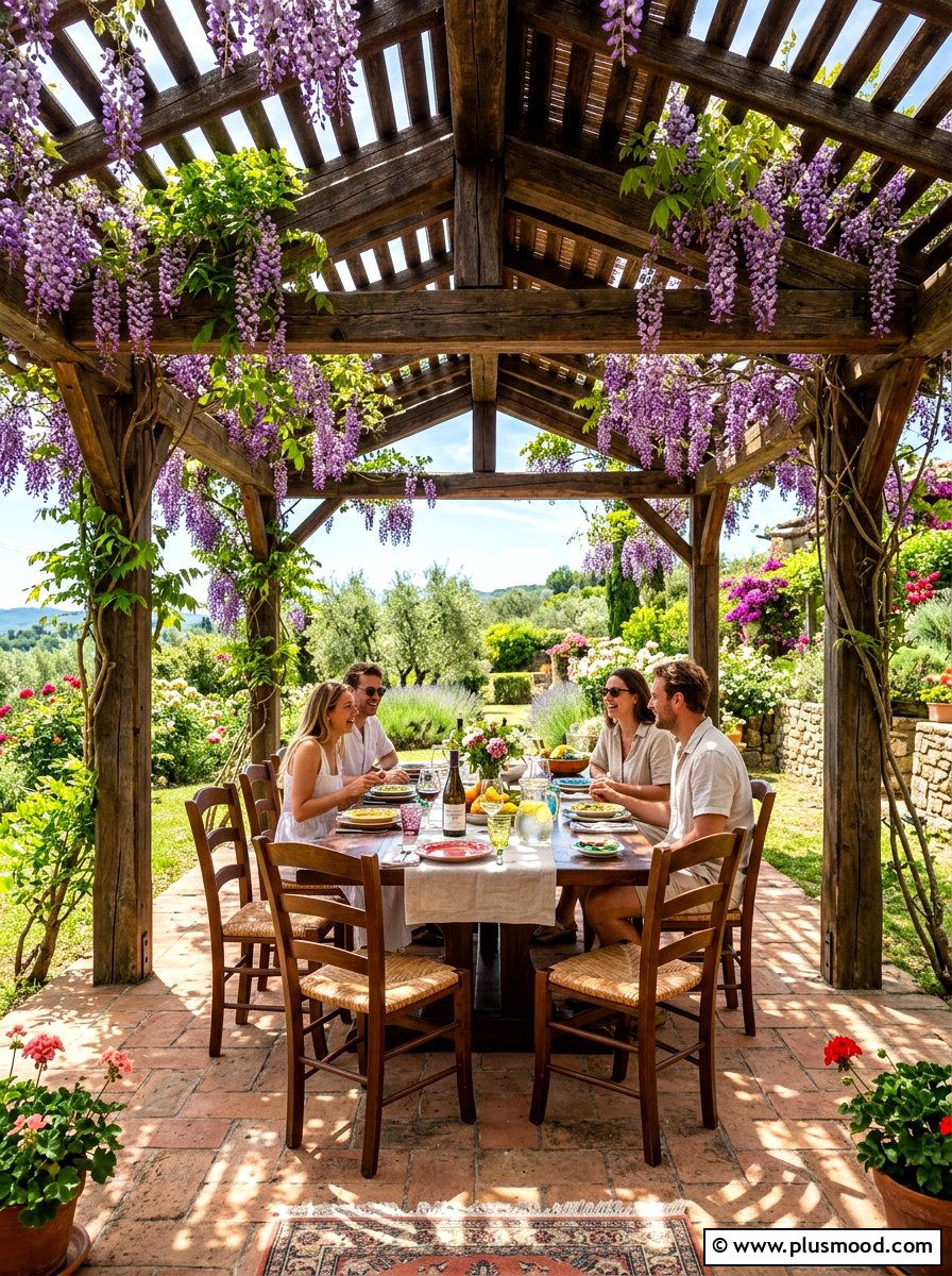 Pergola Style Gazebo - 25 summer backyard gazebo ideas