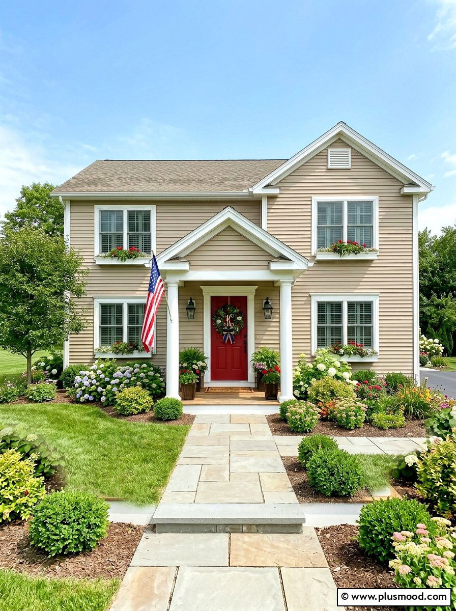 25 Summer Front Porch Wreath Ideas for a Cheerful Welcome