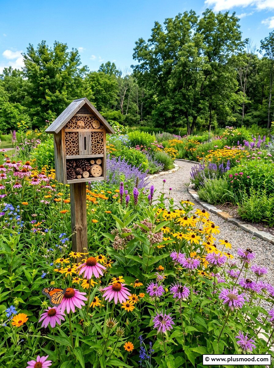 Pesticide free pollinator garden - 25 summer hummingbird garden ideas
