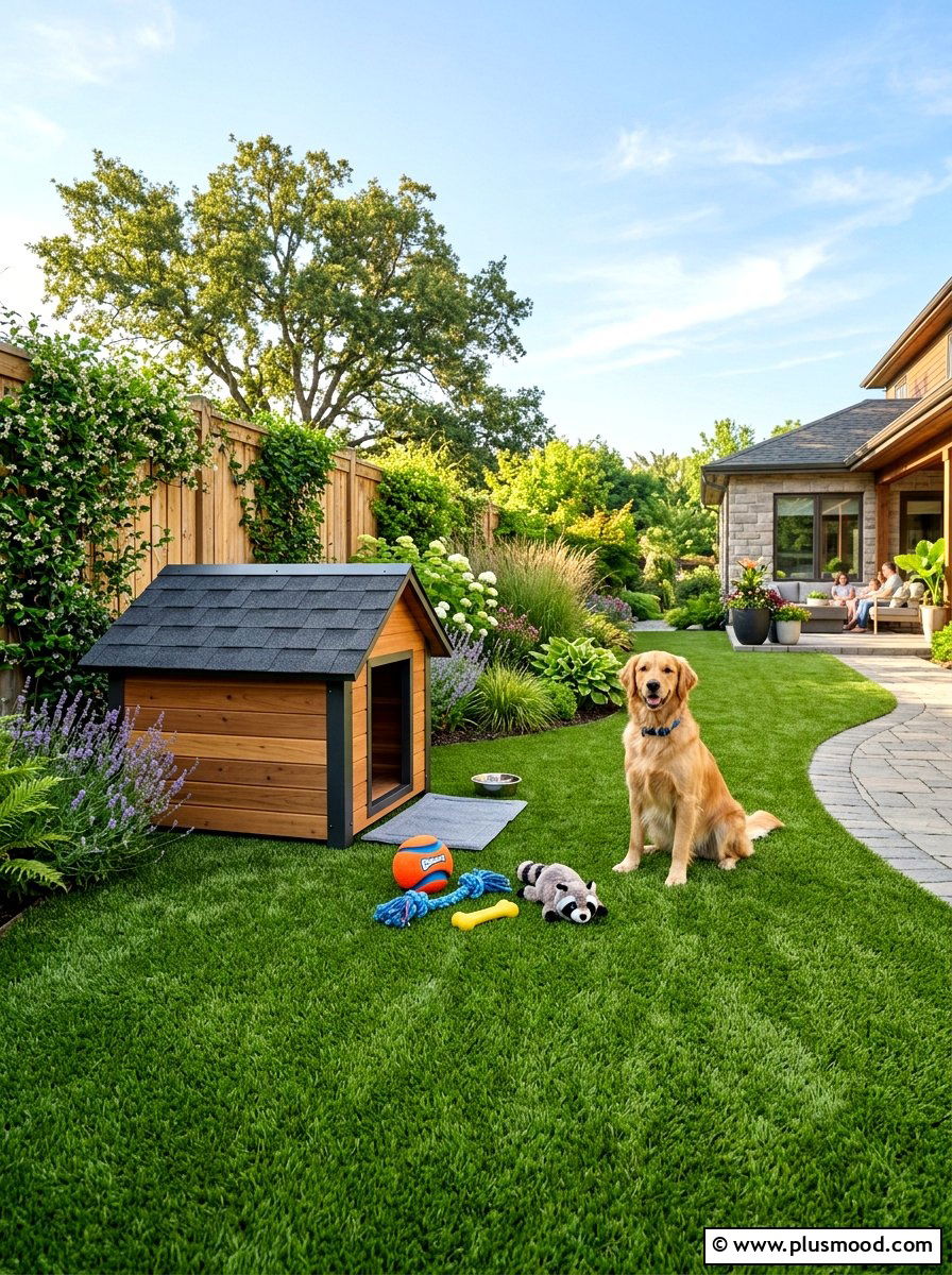 Pet Friendly Artificial Grass - 25 small backyard ideas with grass