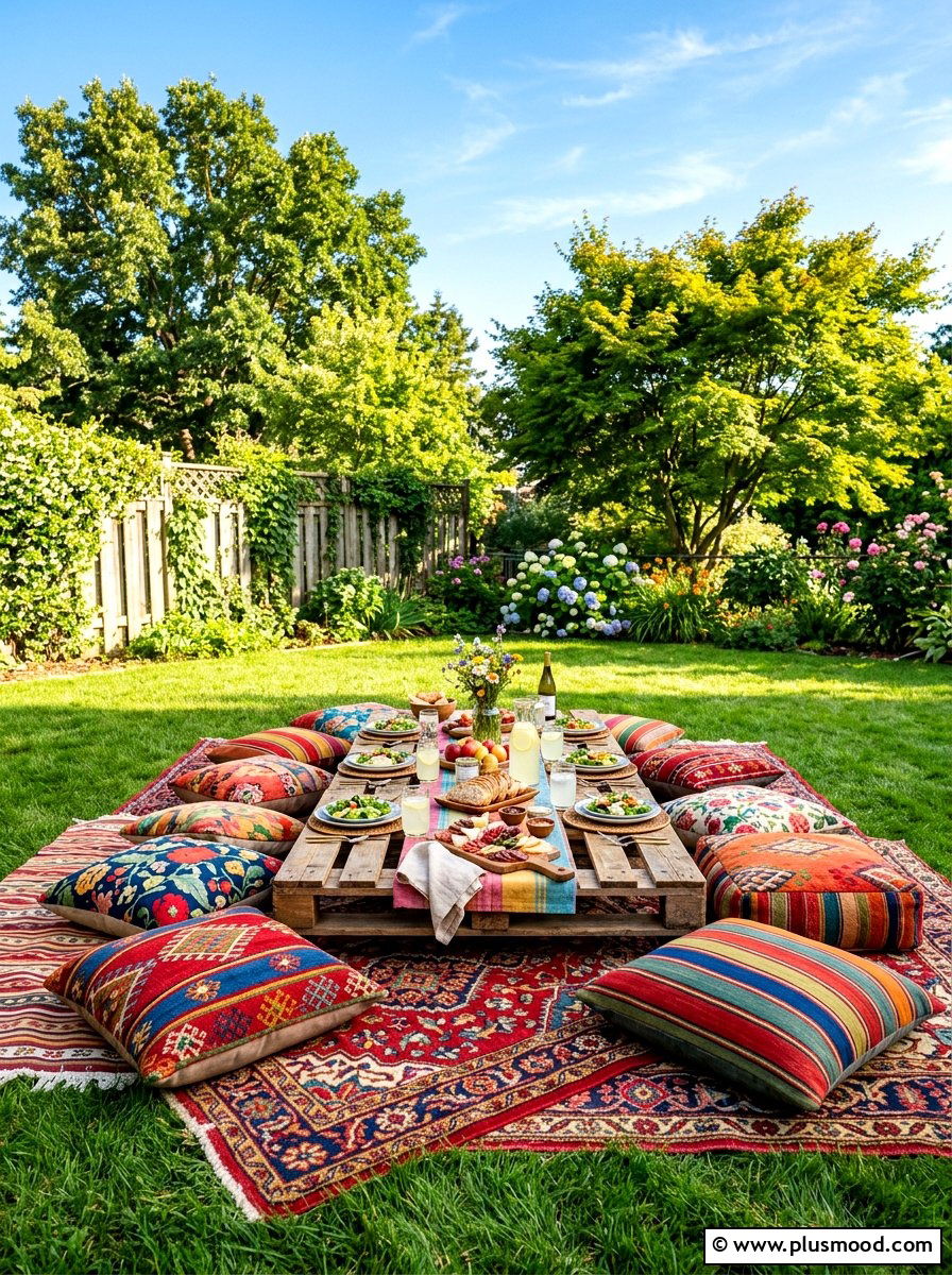 Picnic Backyard Dining - 25 summer backyard dining ideas