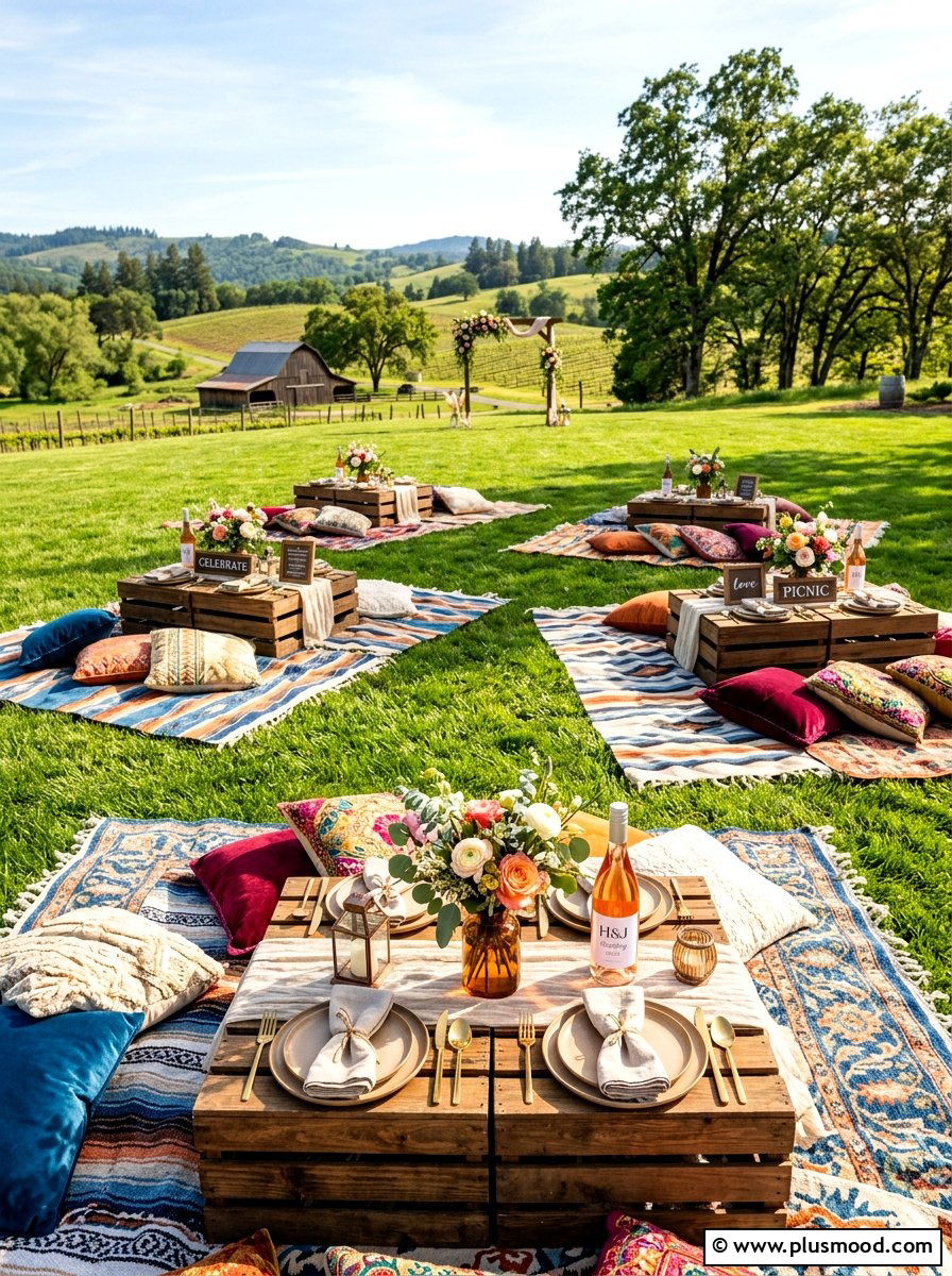Picnic Wedding - 25 small backyard ideas for weddings
