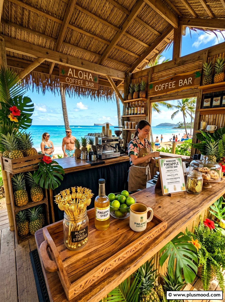 Pineapple Coffee Decor - 25 summer coffee bar decor ideas