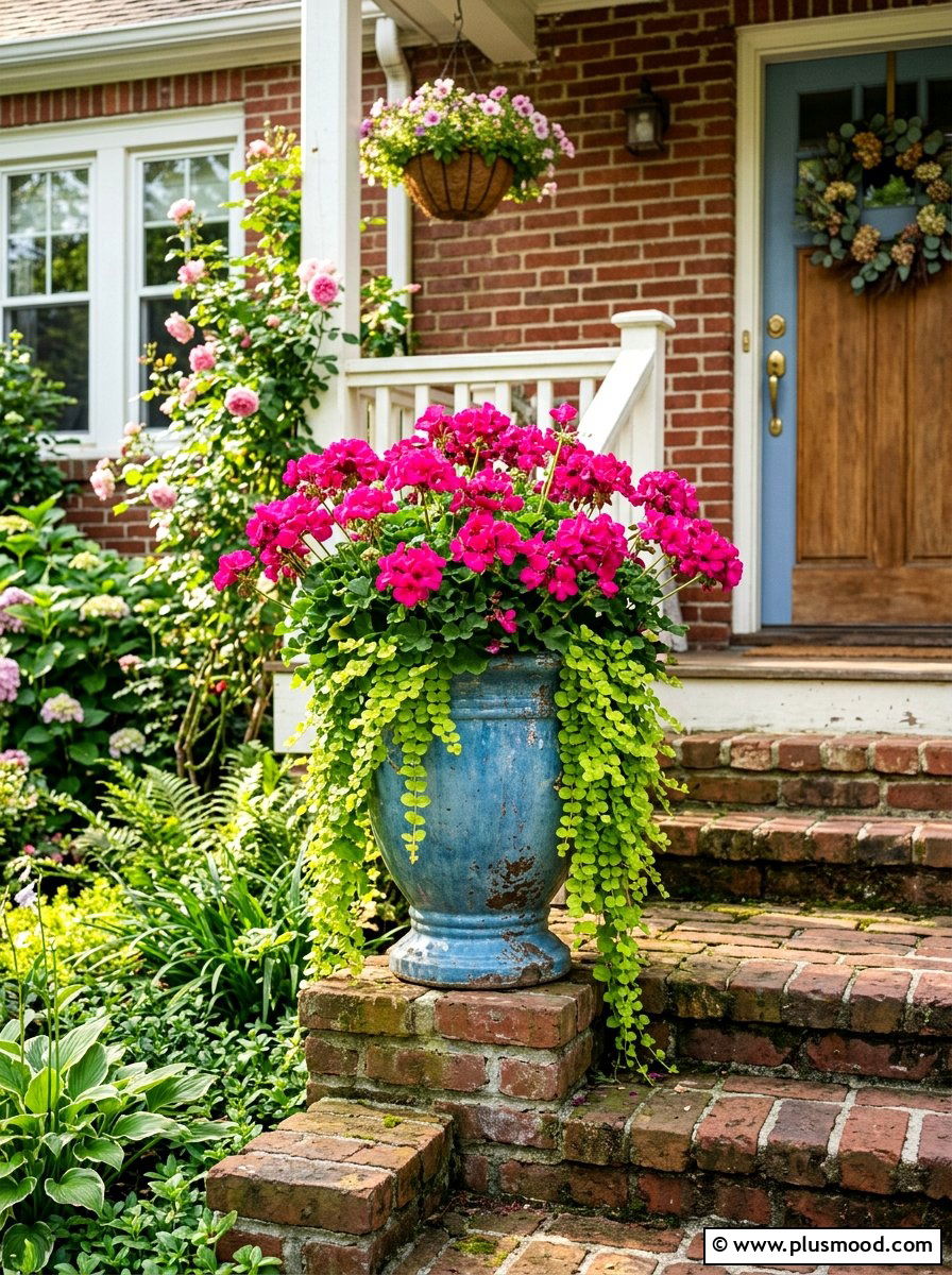 25 Summer Porch Urn Ideas for a Bright Seasonal Entry