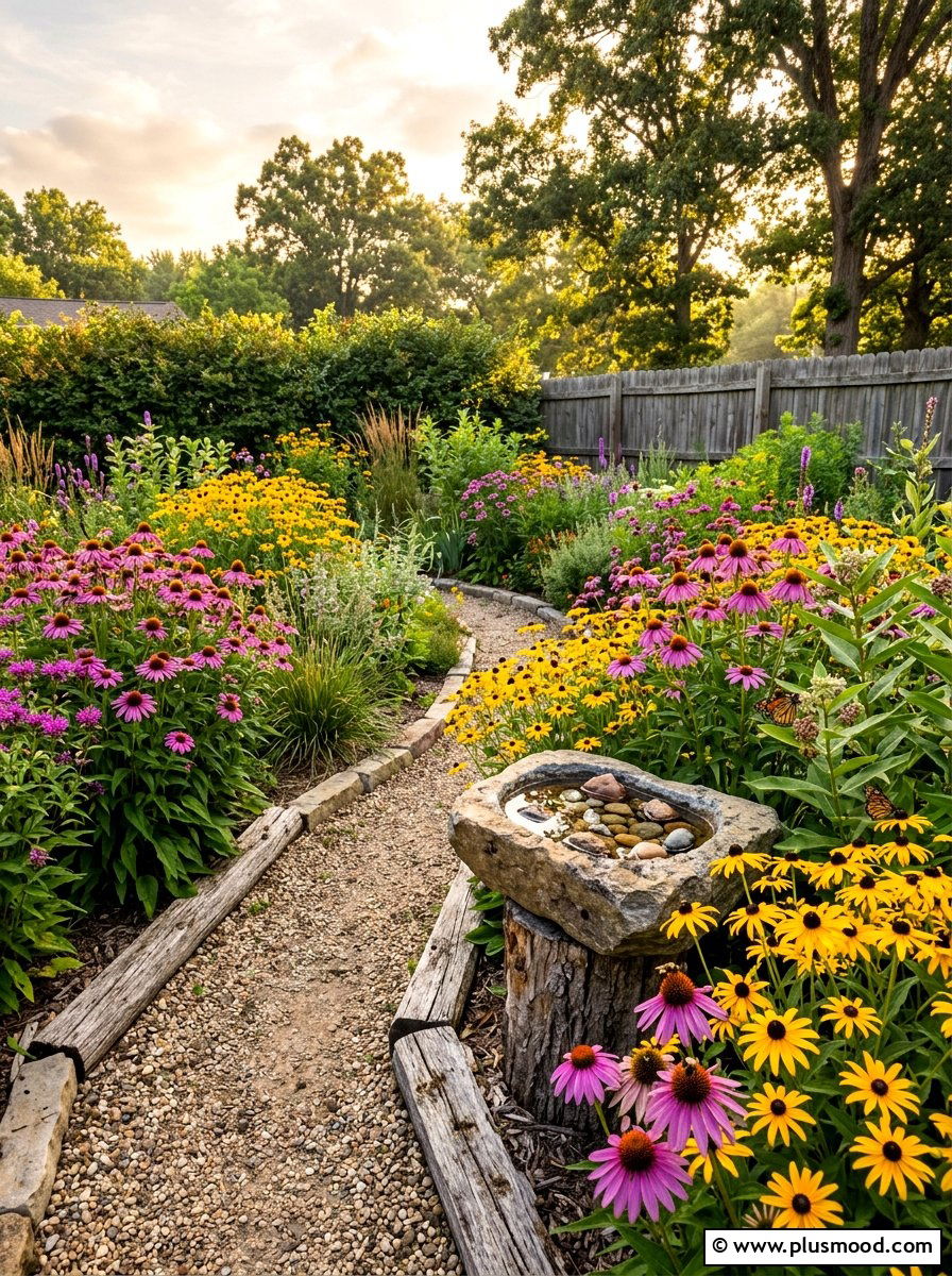 Pollinator Friendly Backyard - 25 summer garden layout ideas