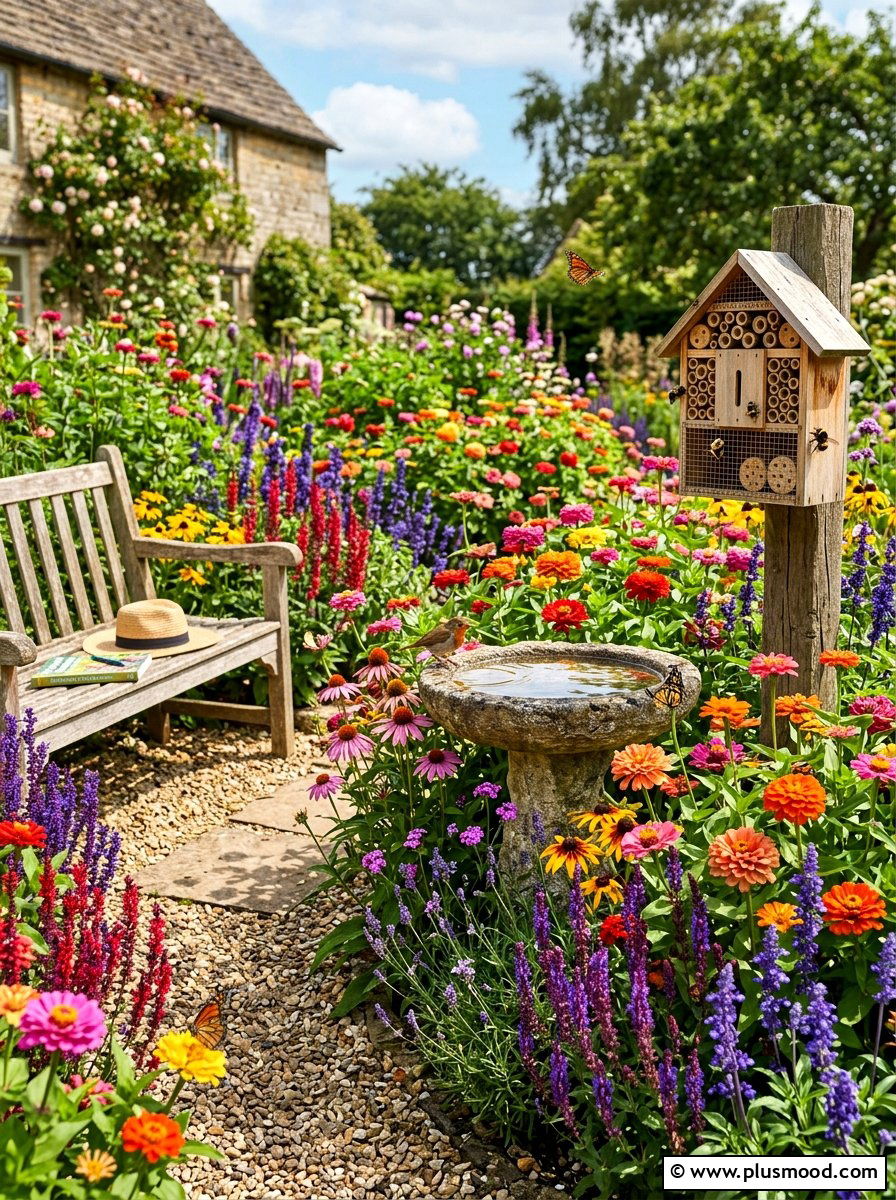 Pollinator Garden - 25 late summer landscaping ideas