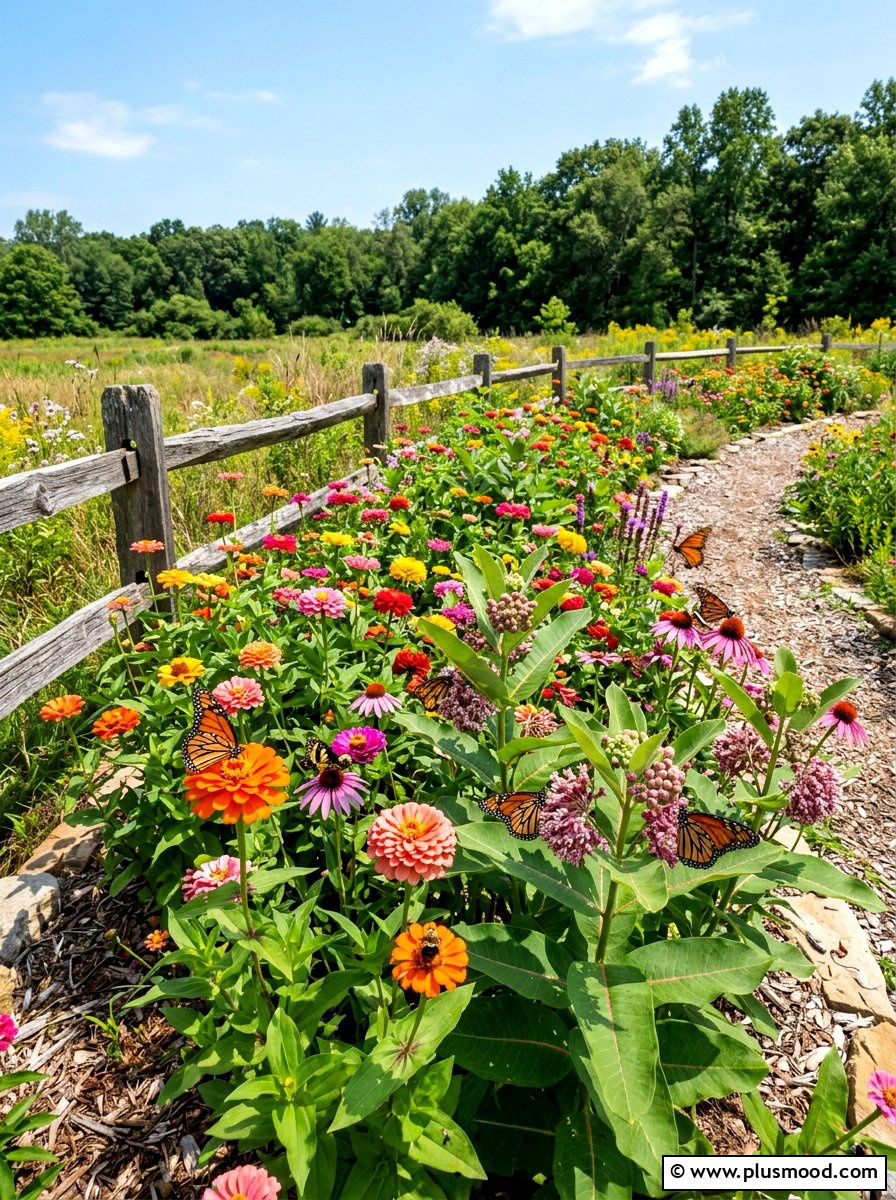 Pollinator Garden Bed - 25 summer garden refresh ideas