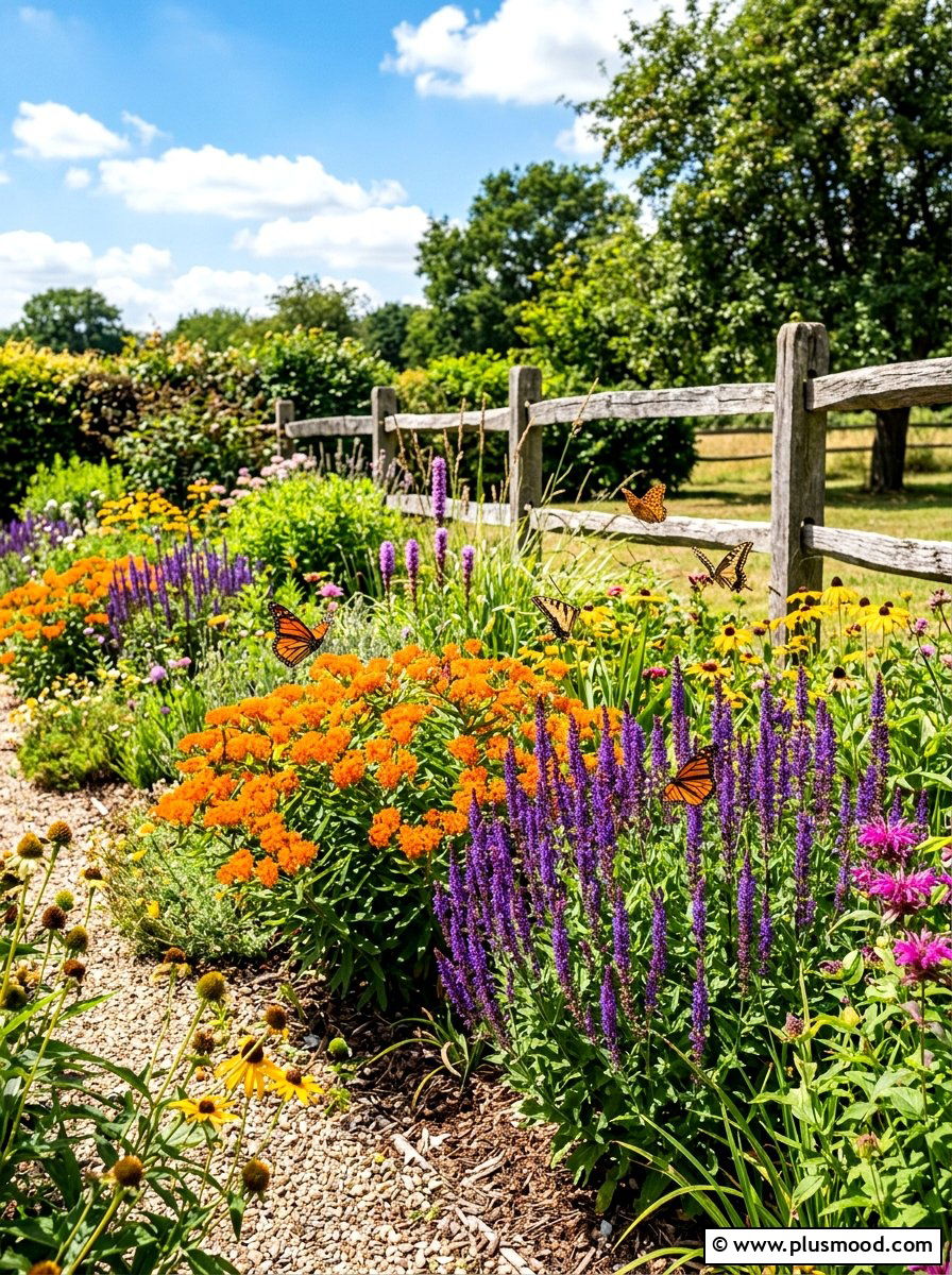 Pollinator garden - 25 summer landscape design ideas