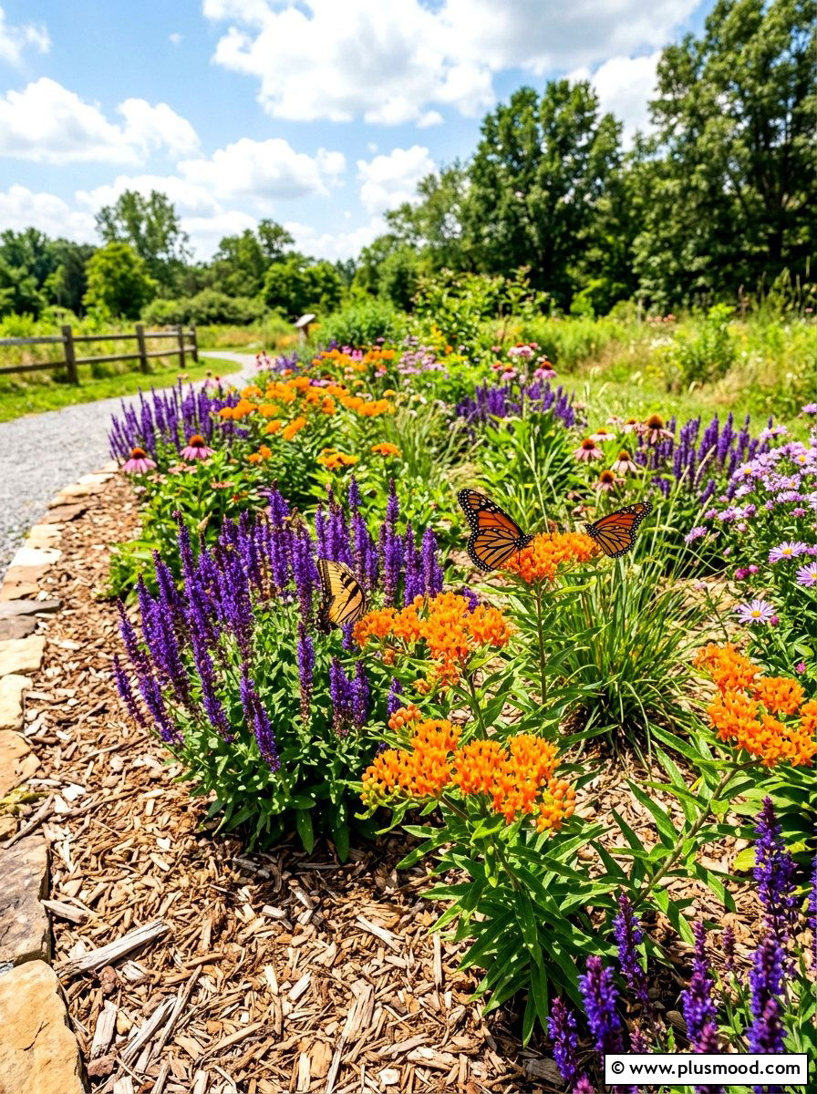 Pollinator garden flower bed - 25 late summer flower bed ideas