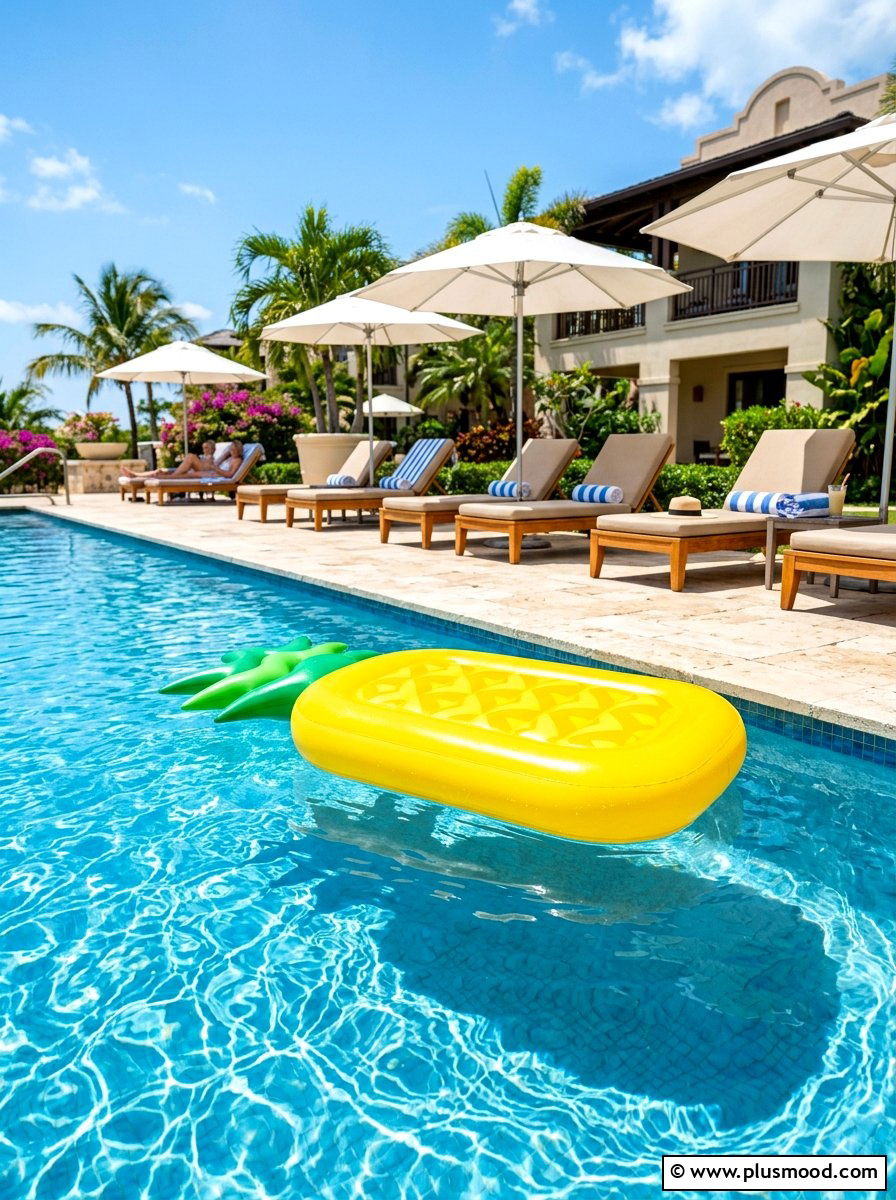 Pool Float - 25 summer hosting essentials ideas