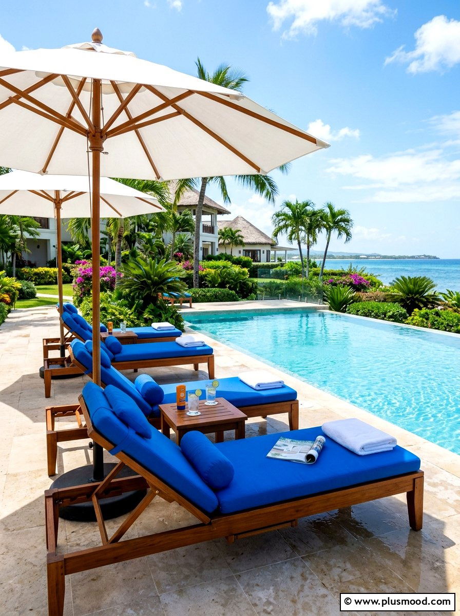 Poolside Lounge Area - 25 best summer patio ideas