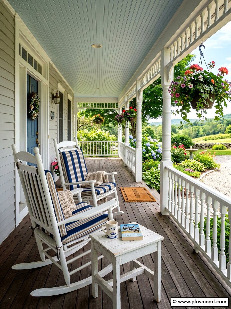 Porch Rocking Chairs - 25 best summer home decor ideas