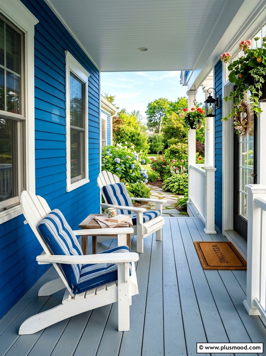 Porch Seating - 25 end of summer curb appeal ideas