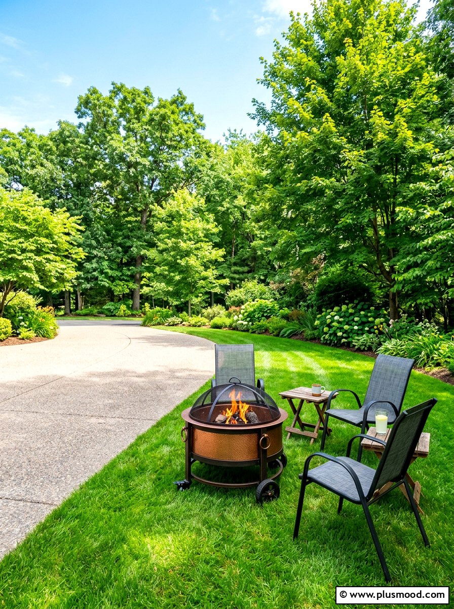 Portable Outdoor Fire Pit - 25 summer fire pit entertaining ideas