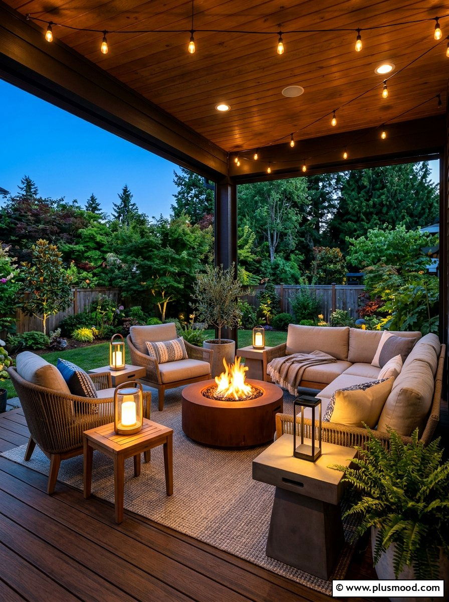 Portable Wireless Porch Lighting - 25 summer porch lighting ideas