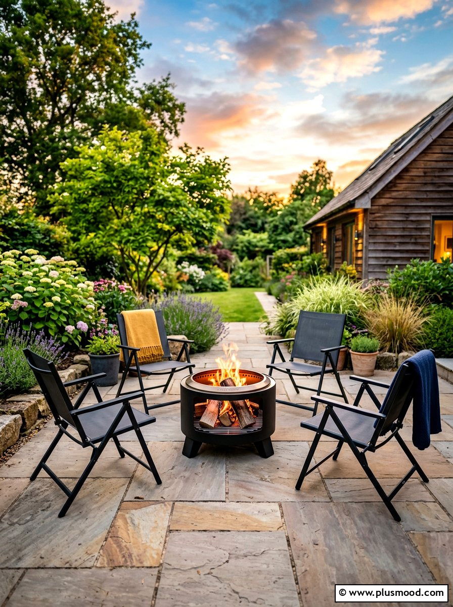 Portable fire pit - 25 summer bonfire party ideas