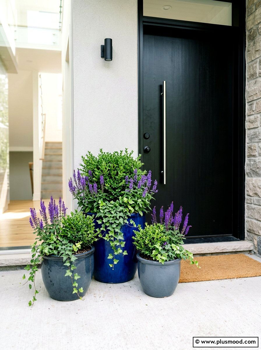 Potted Entrance Plants - 25 summer front yard refresh ideas