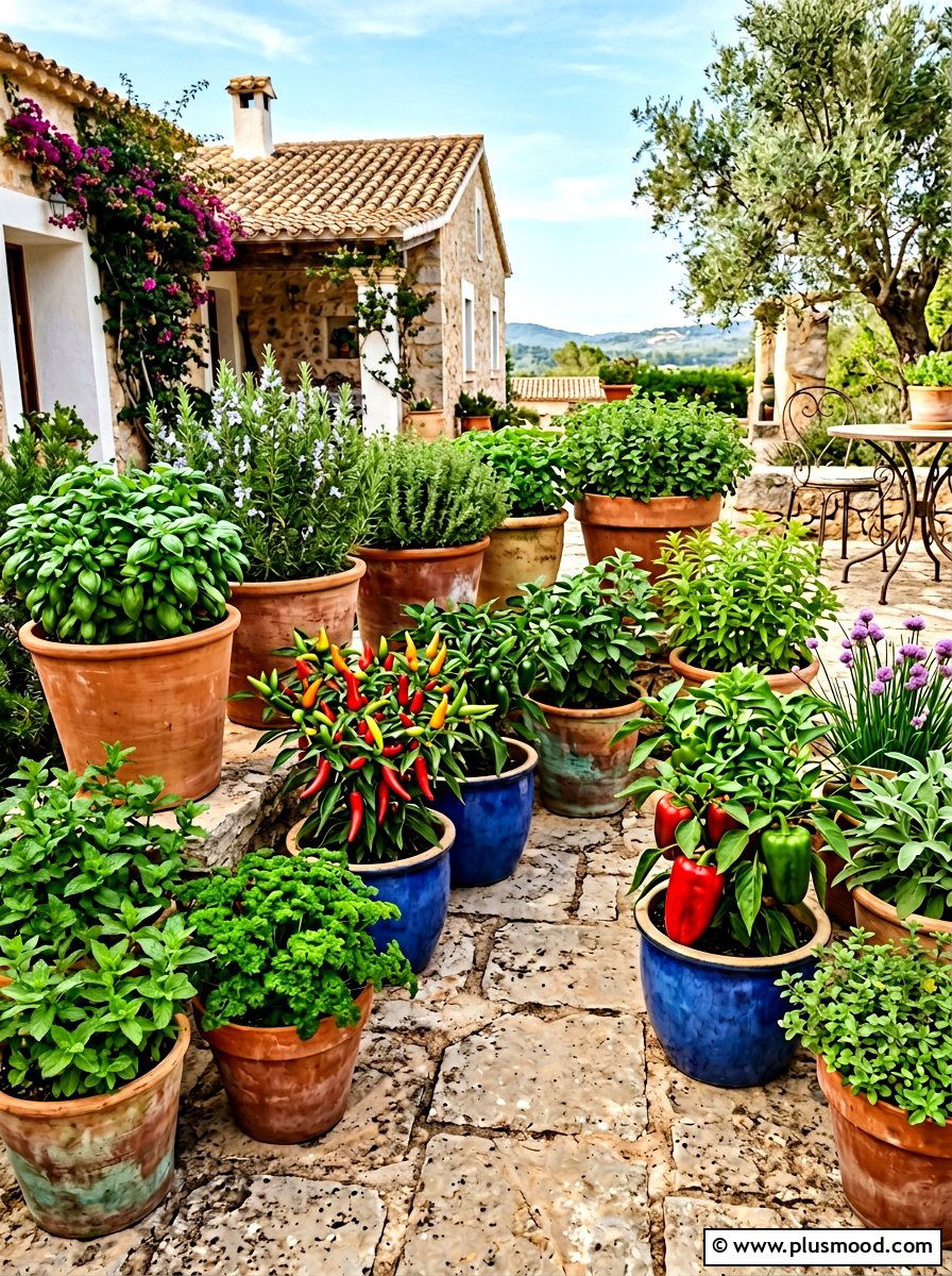Potted Kitchen Garden Layout - 25 summer kitchen garden ideas