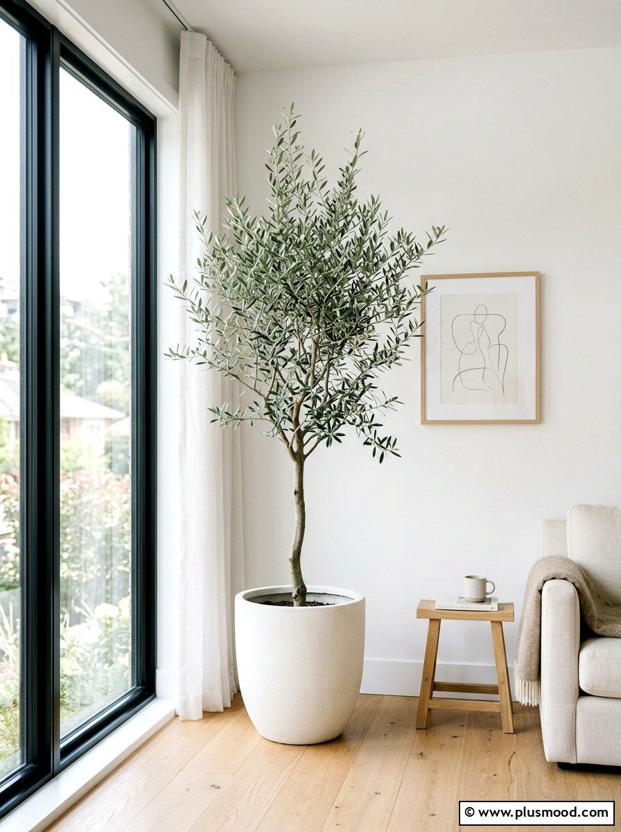 Potted Olive Tree - 25 summer botanical decor ideas