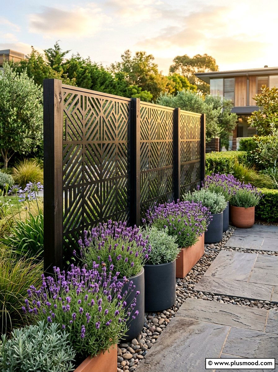 Privacy Fence Screen - 25 small backyard ideas for secluded spaces