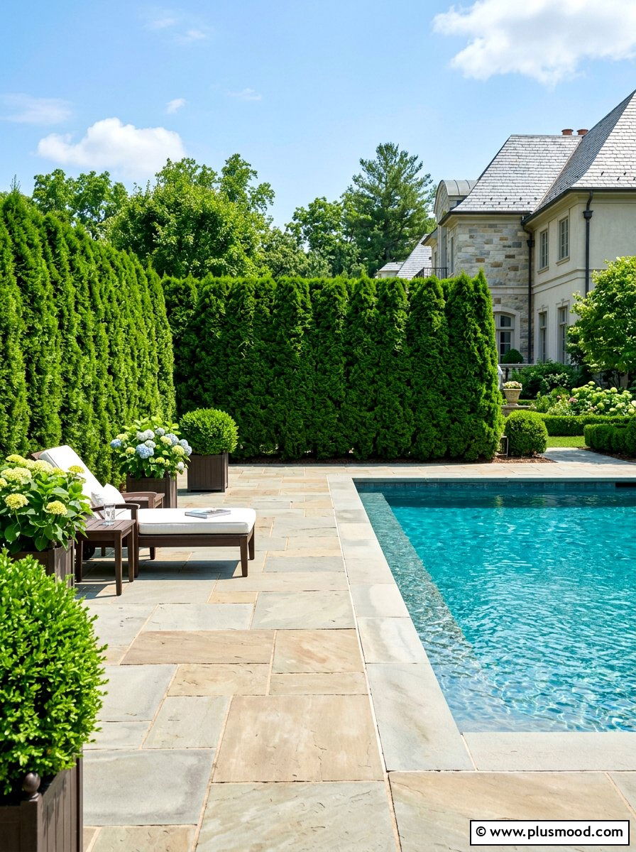 Privacy Hedge Plants - 25 summer patio privacy ideas