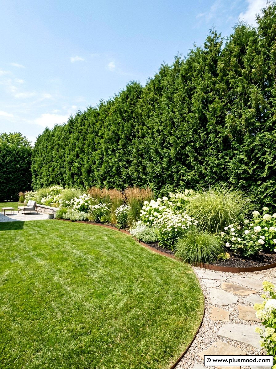 Privacy Screen - 25 summer backyard ideas for large yards