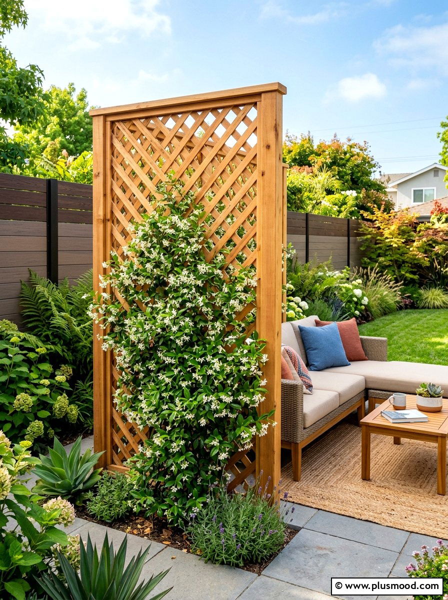 Privacy Screen - 25 summer landscaping ideas