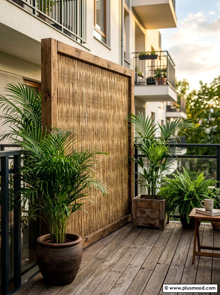 Privacy Screen For Apartment - 25 small backyard ideas for apartments