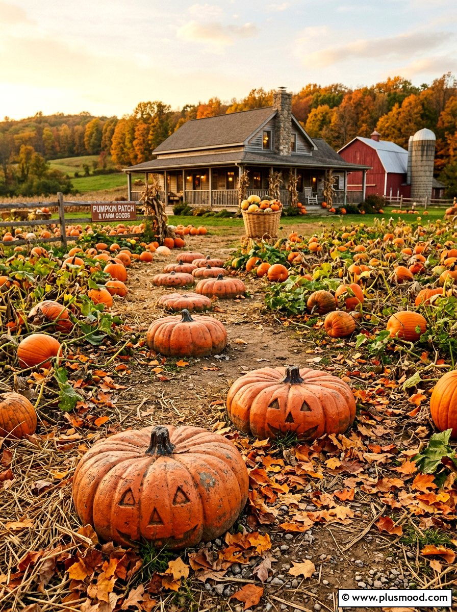 Pumpkin garden stones - 25 painted rock ideas with vegetable garden labels