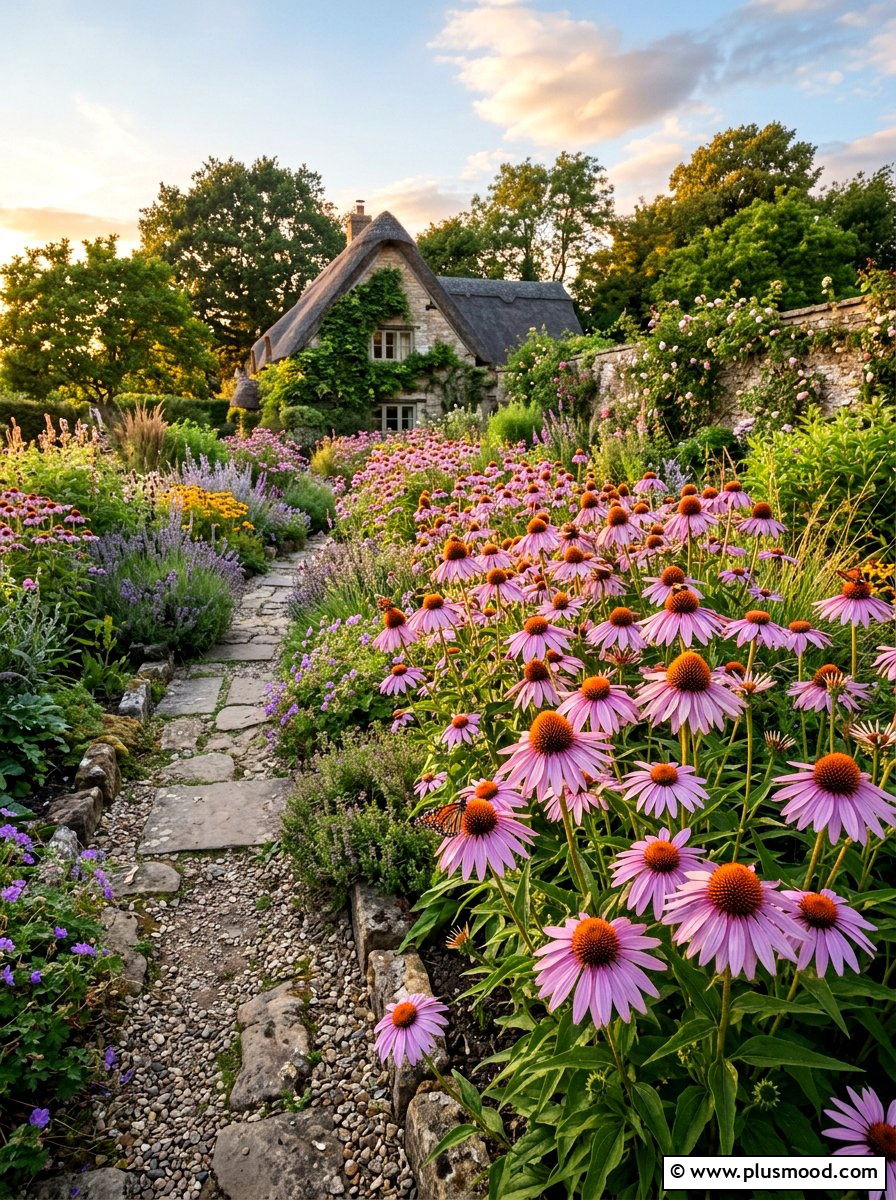 Purple Coneflower - 25 late summer flower garden ideas