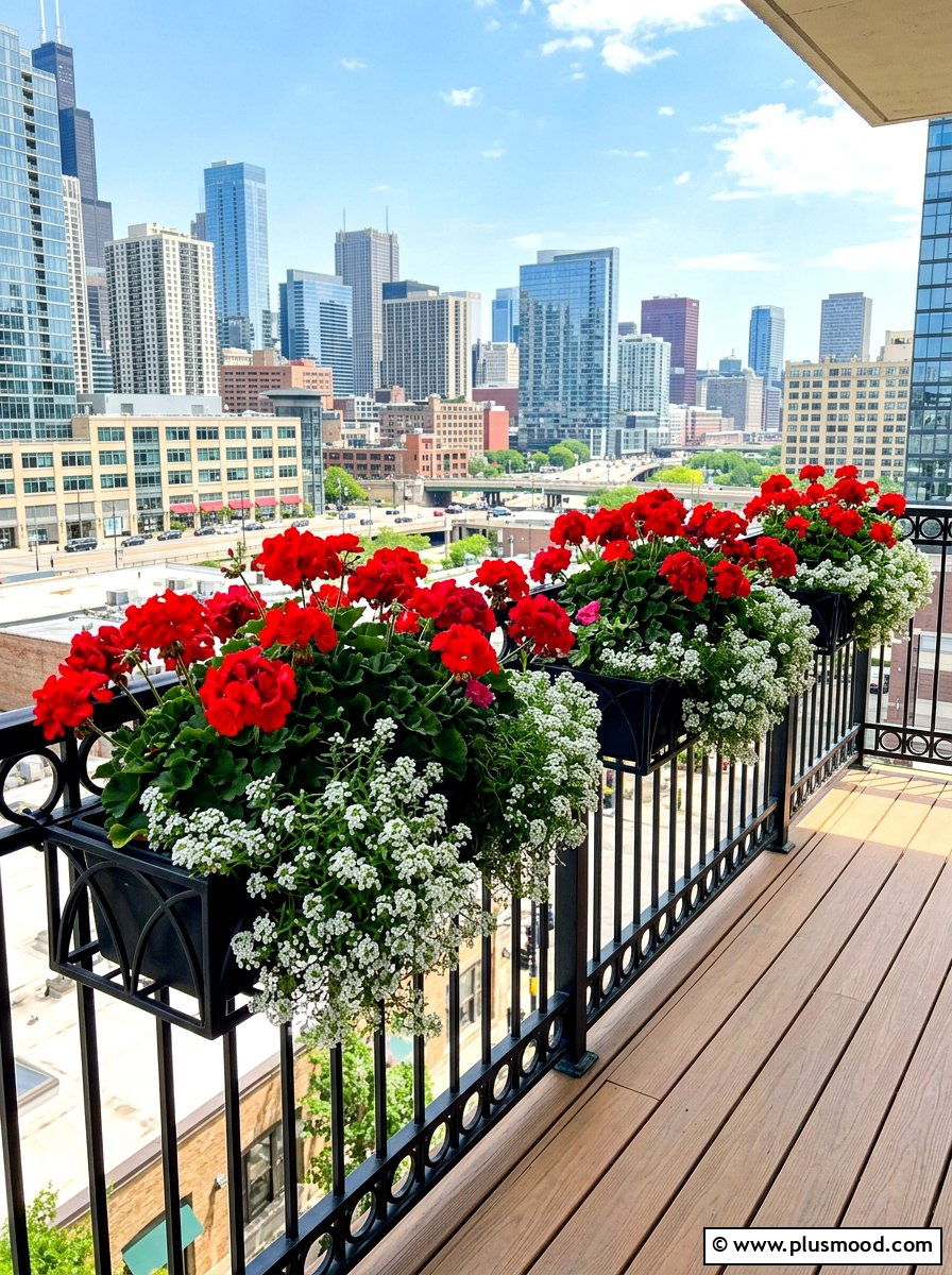 Railing Planter Boxes For Summer - 25 summer balcony garden ideas