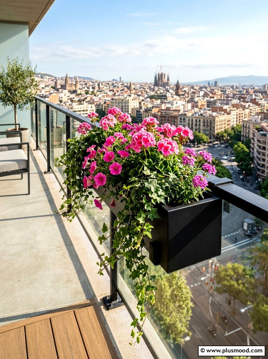 Railing Planter For Balcony - 25 summer small planter ideas