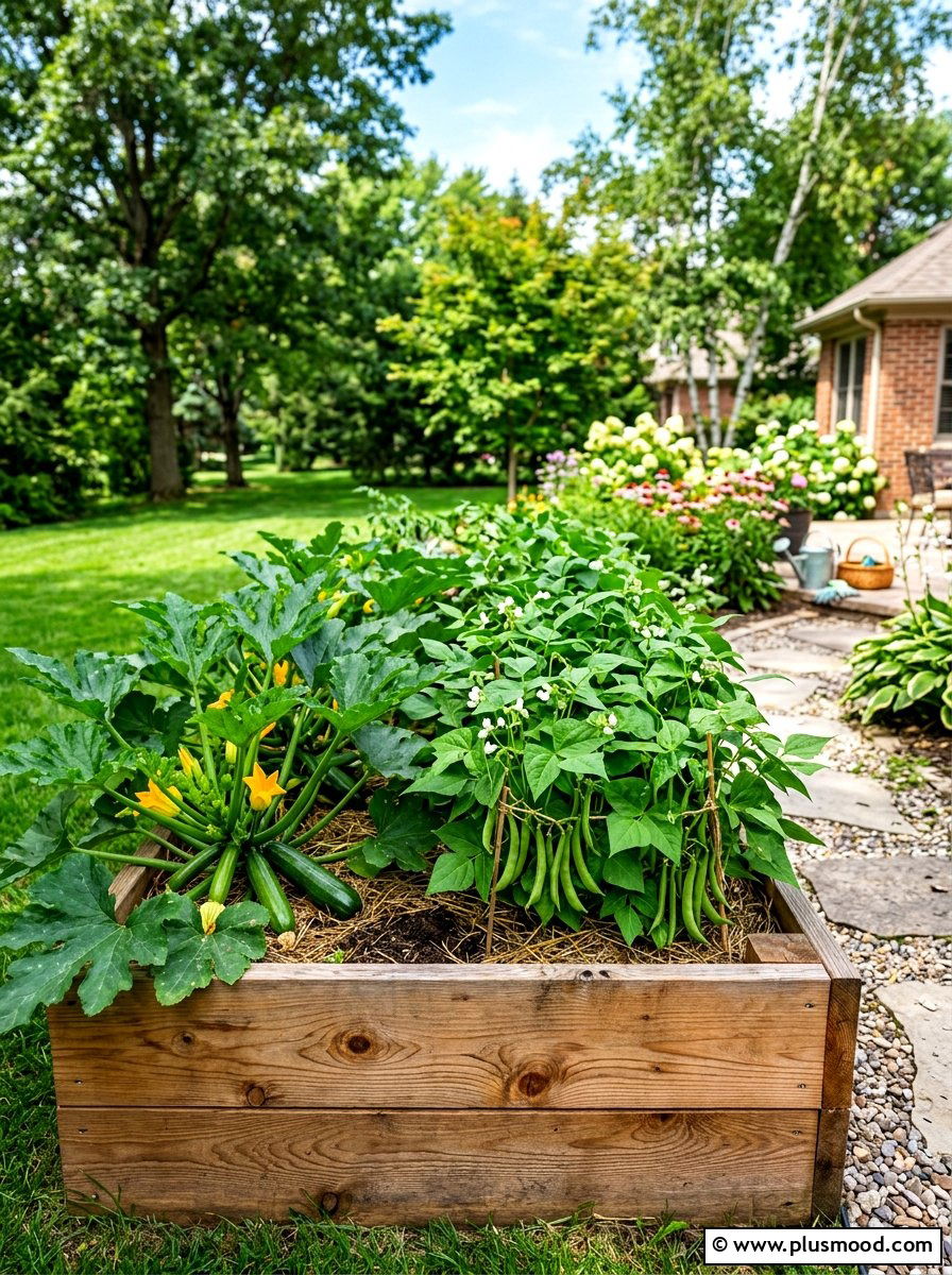 Raised Bed Garden - 25 summer vegetable planter ideas