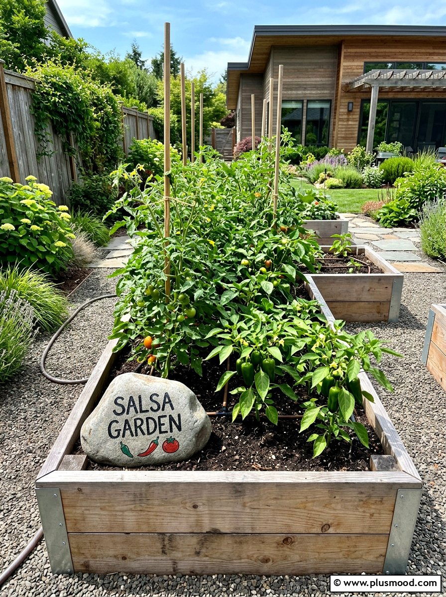 Raised Bed Identification Rock - 25 painted rock ideas for outdoor signage