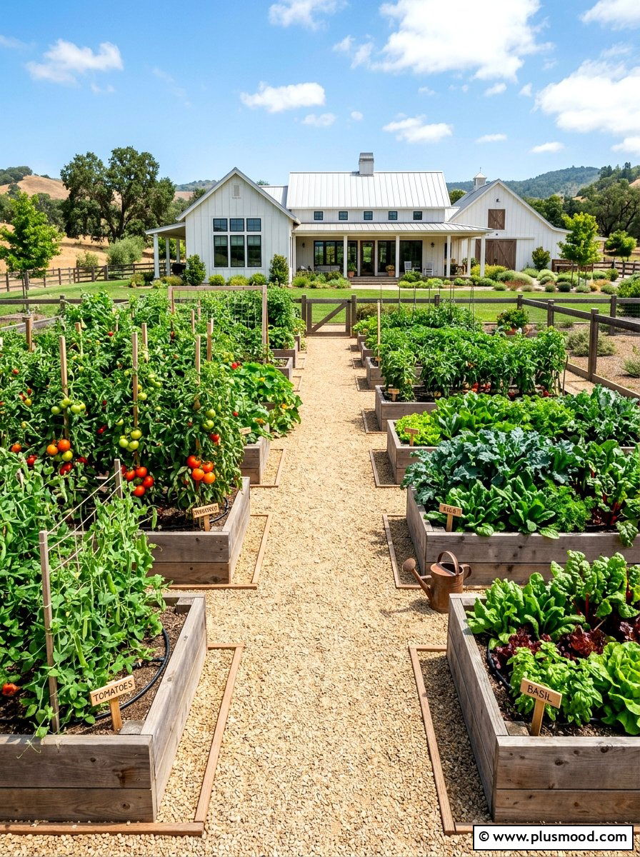 Raised Bed Vegetable Garden - 25 summer kitchen garden ideas