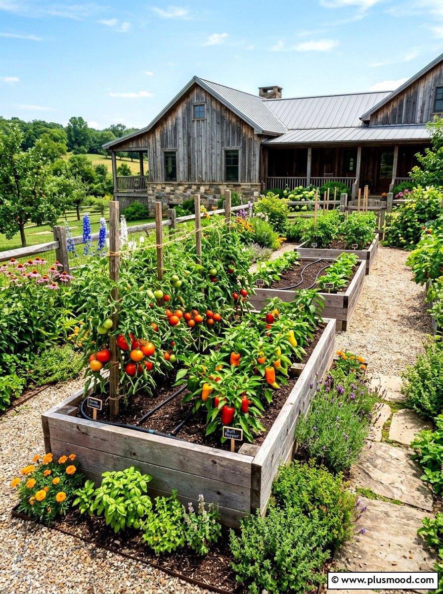 Raised Bed Vegetable Garden - 25 summer vegetable garden ideas