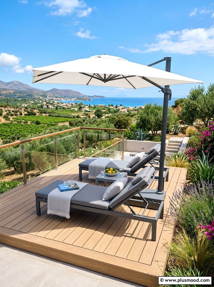 Raised Deck With Sun Loungers - 25 summer backyard retreat ideas