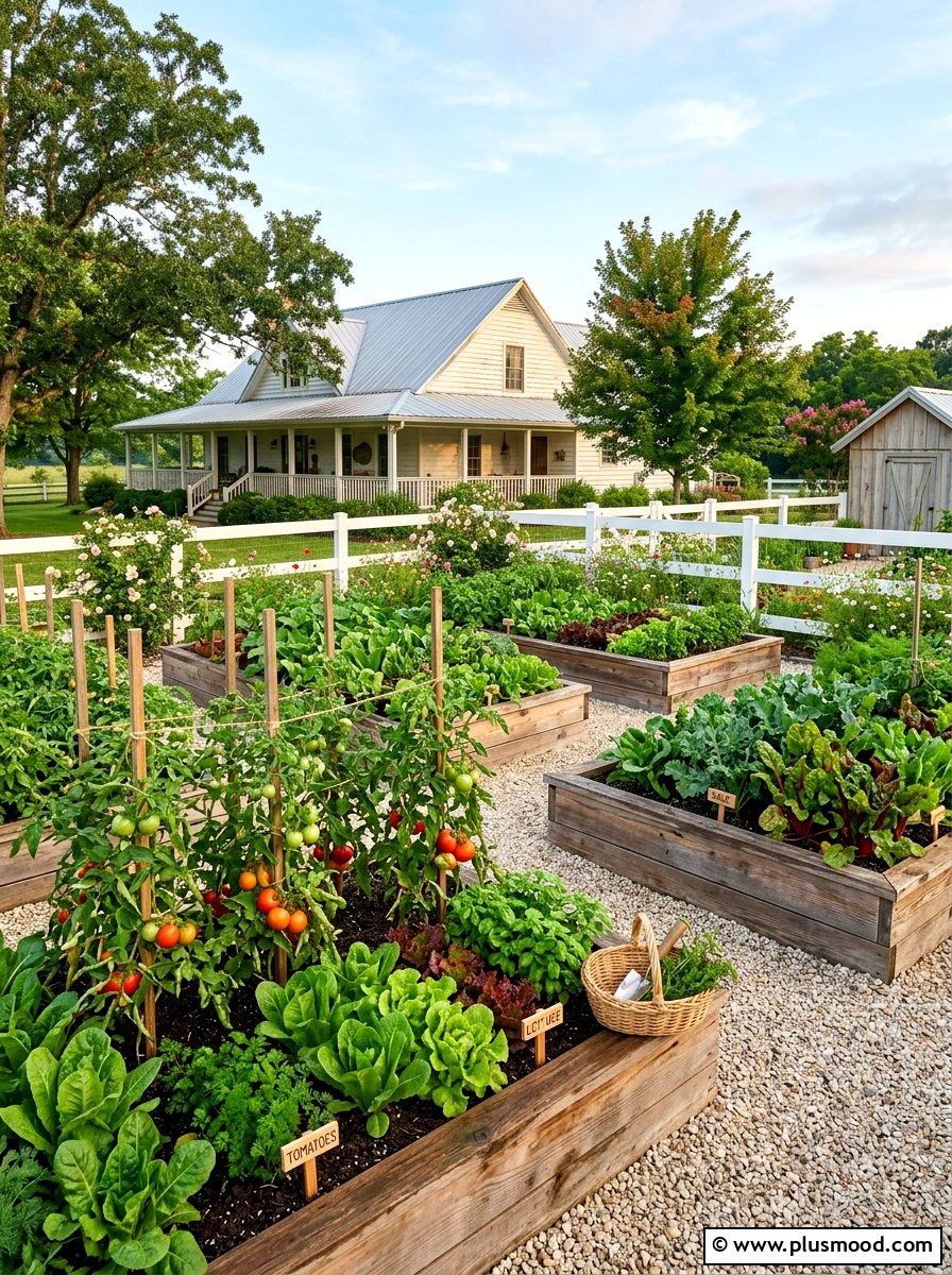 Raised Garden Bed - 25 summer backyard garden ideas