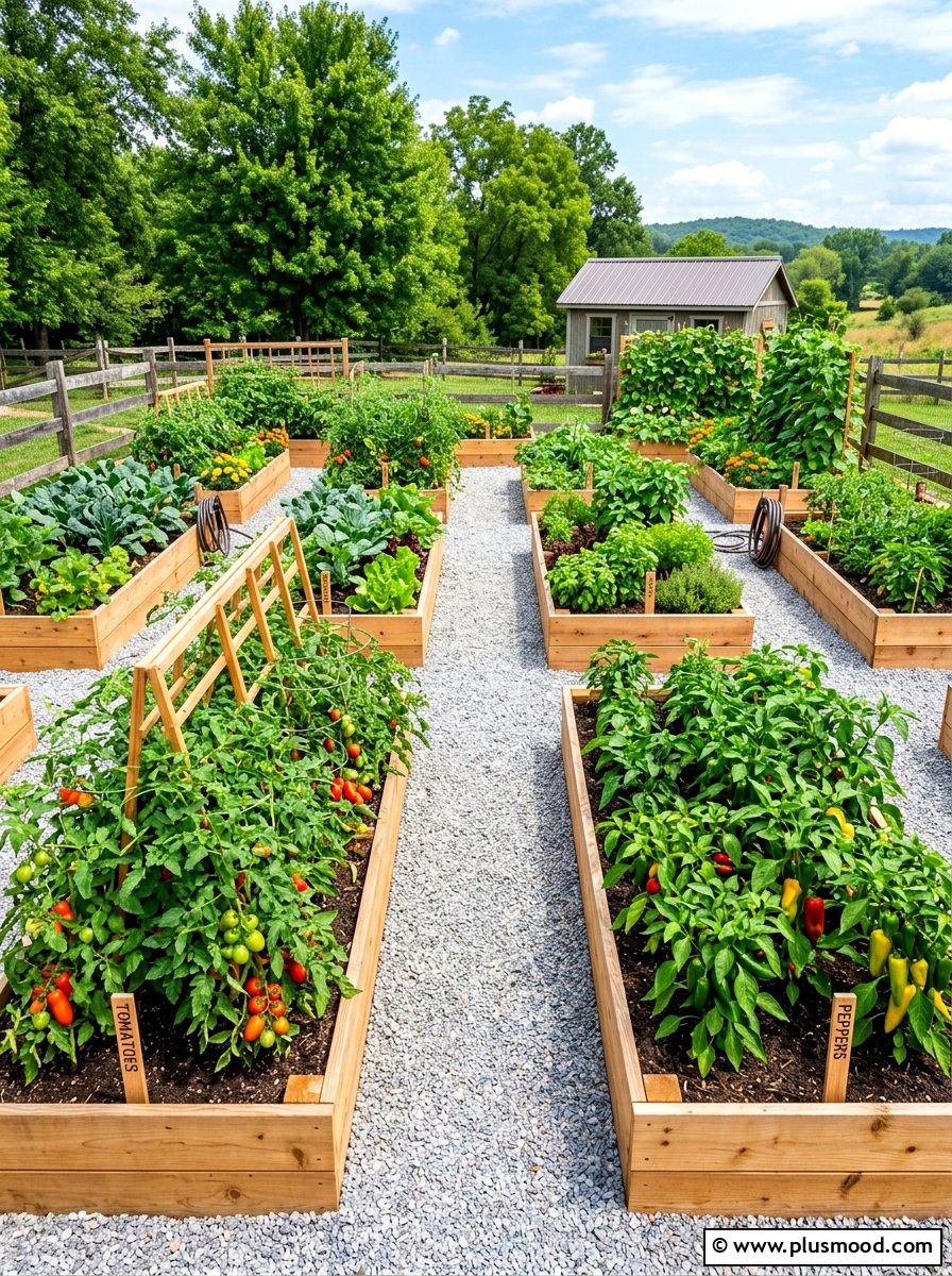 Raised Garden Bed - 25 summer landscape makeover ideas