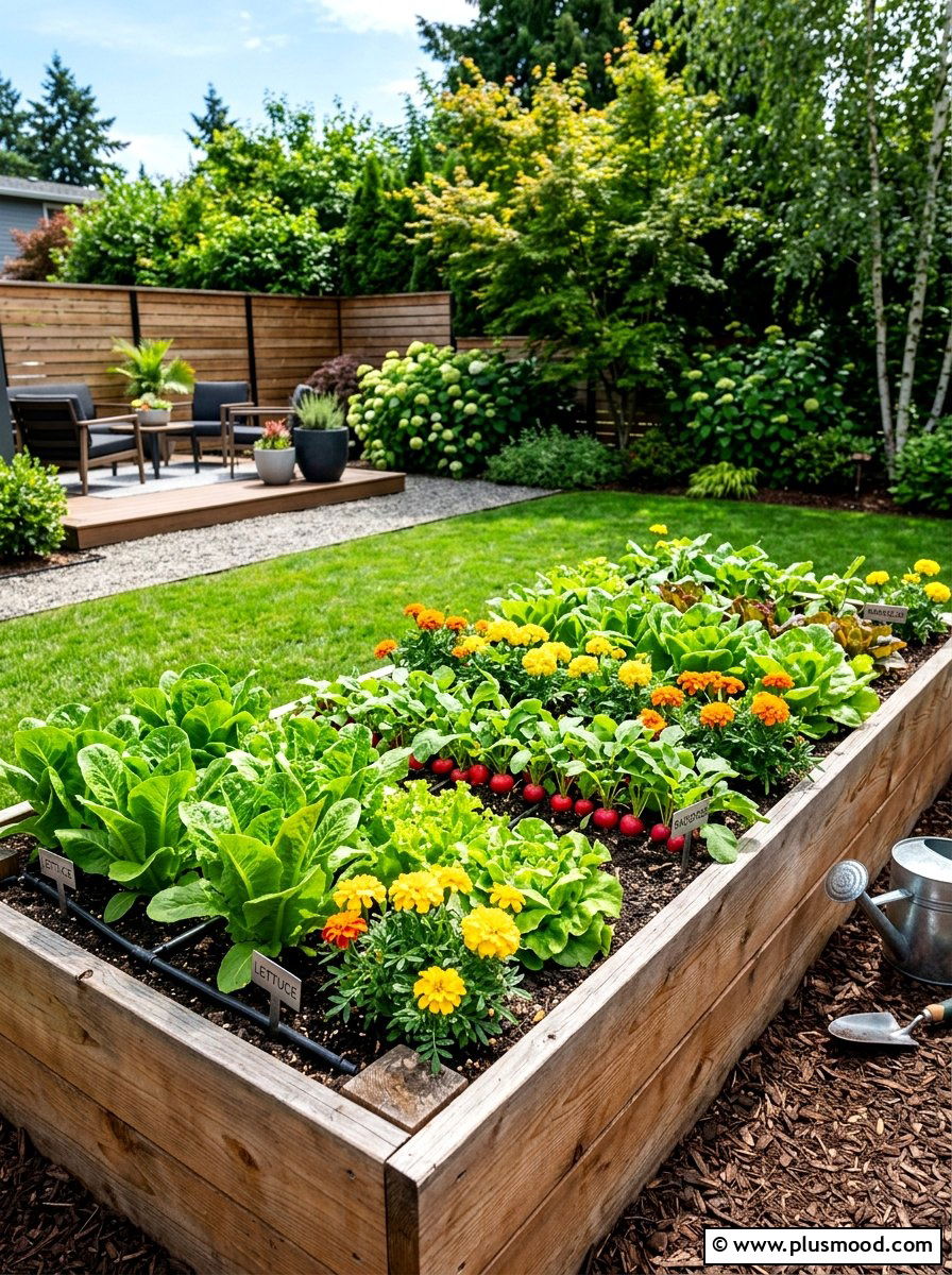 Raised Garden Bed - 25 simple summer garden ideas